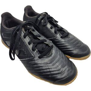 Adidas Predator Sala Indoor Soccer Shoes Men's 6.5 Black Gold Low Top Lace Up